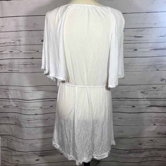 LA made White Dress Beach Coverup - Picture 2 of 4